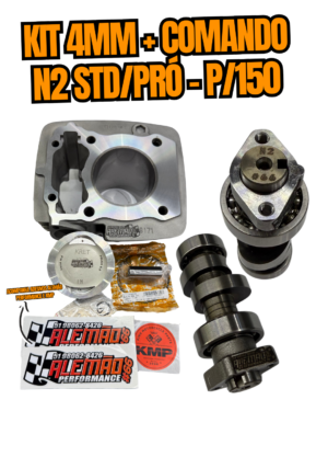 CONJUNTO KIT 4MM + COMANDO N2 STD/PRÓ - PARA 150