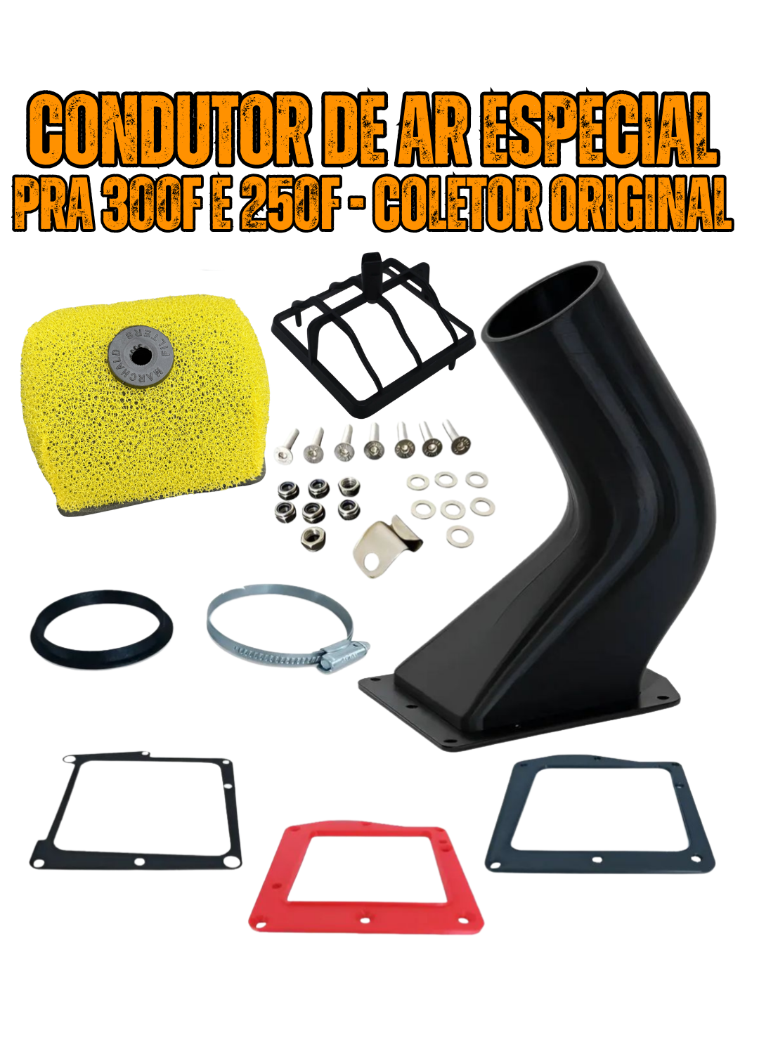 CONDUTOR DE AR ESPECIAL P/ CRF 300F E 250F - COLETOR ORIGINAL