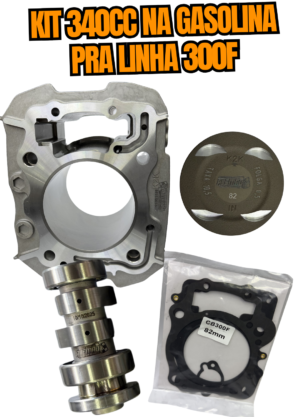 KIT 340CC NA GASOLINA - LINHA 300F