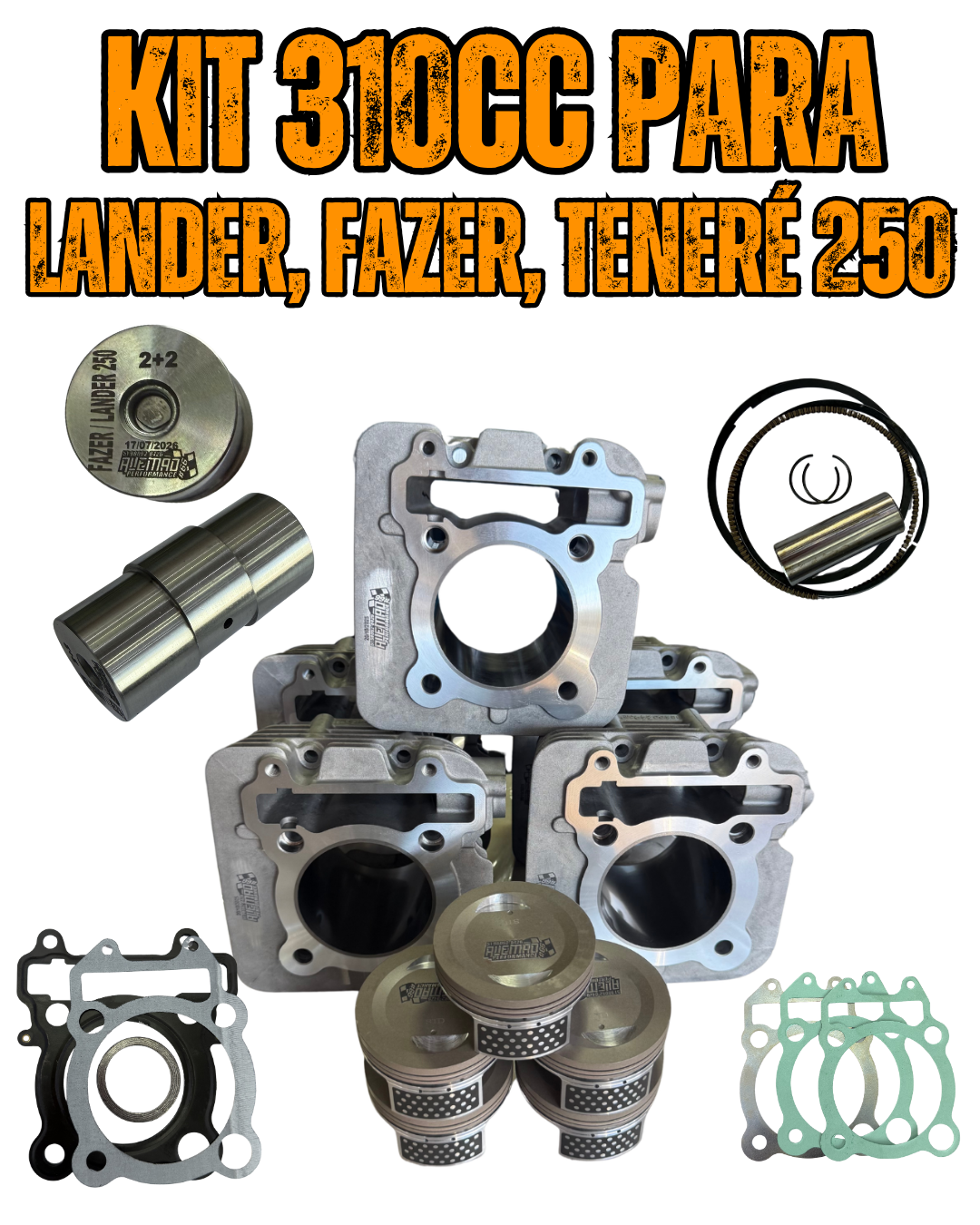 KIT 310CC - FAZER/LANDER 250