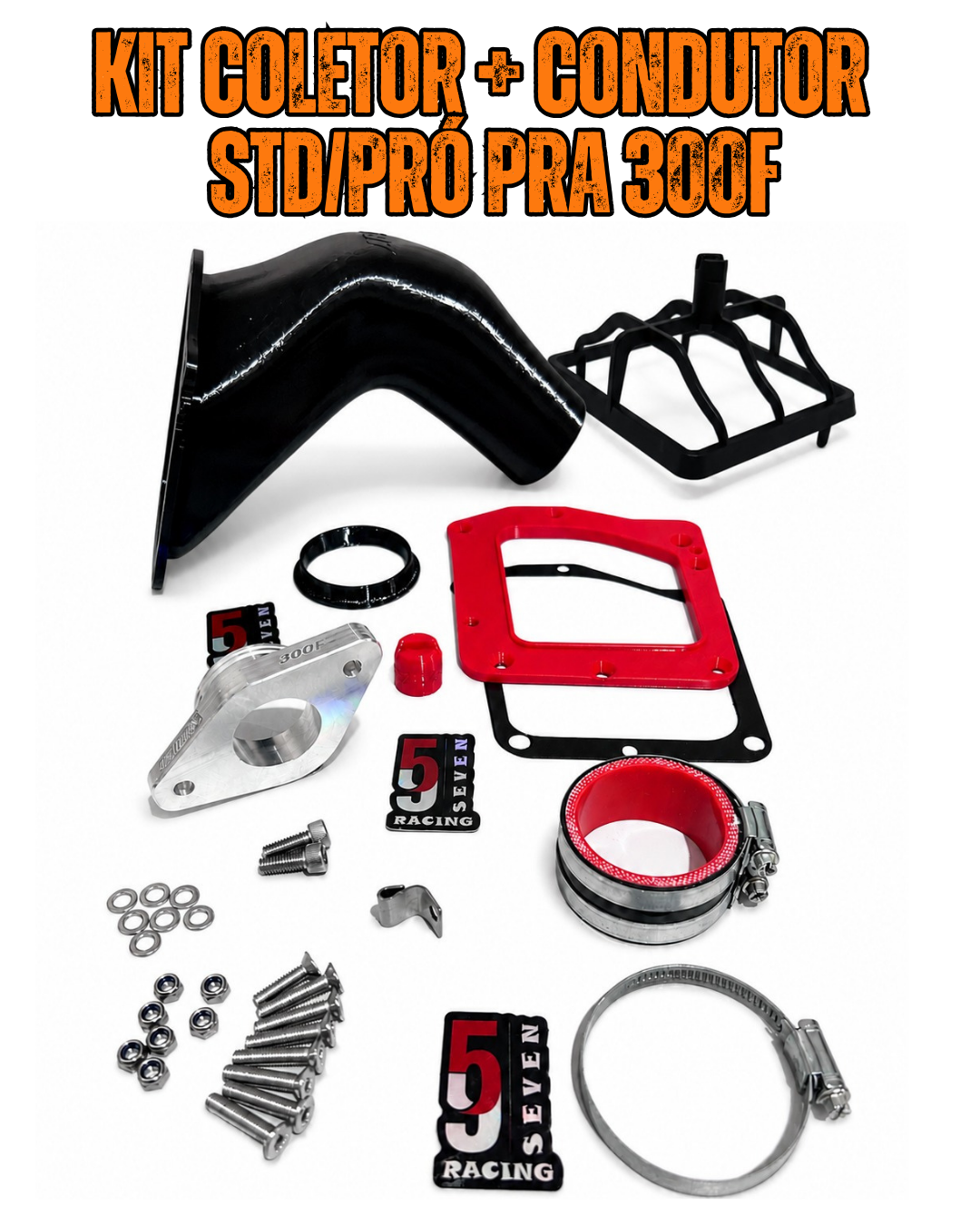 KIT CONDUTOR DE AR + COLETOR BILLET 36mm STD/PRÓ - PARA CRF 300F