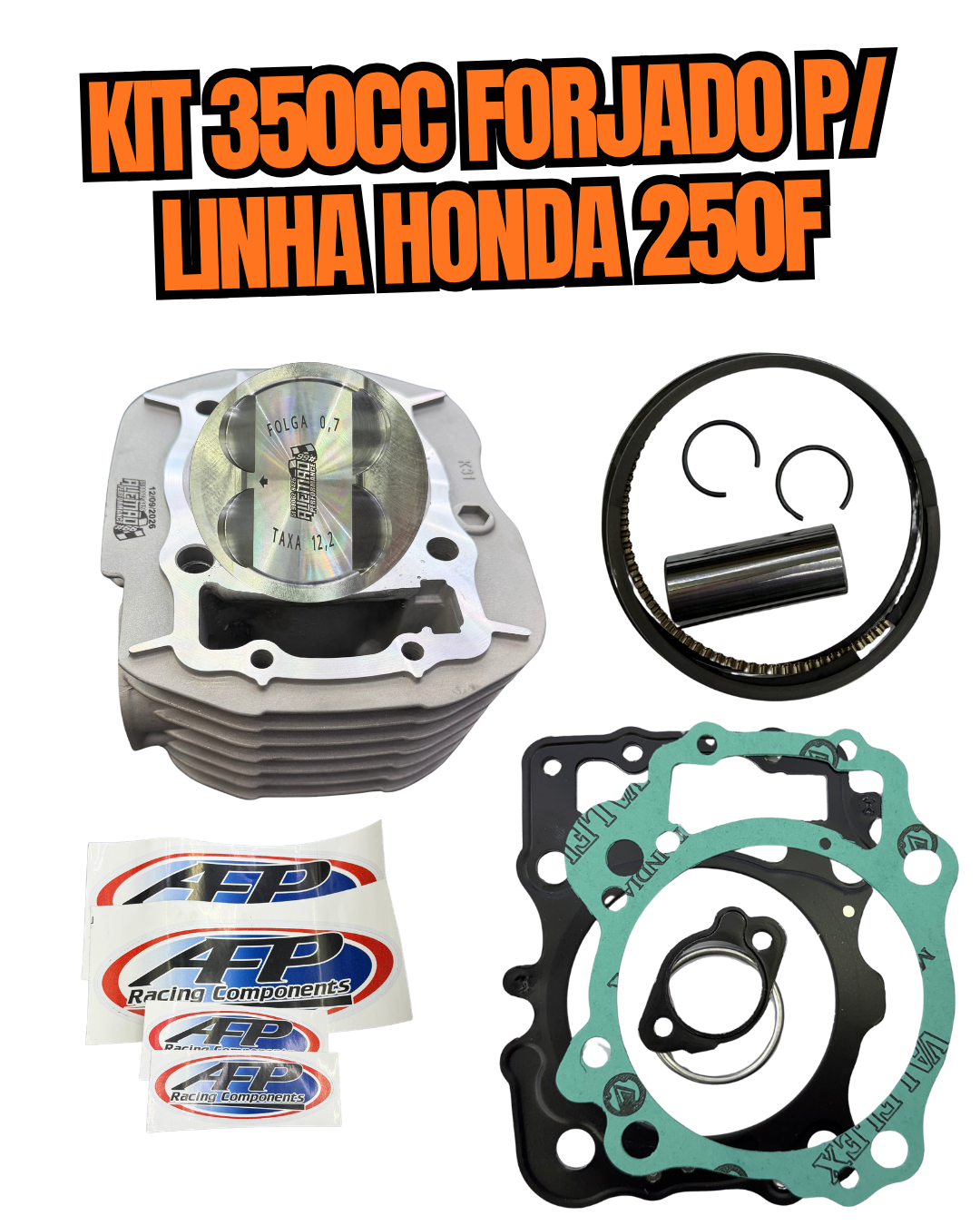 KIT 350CC 84mm FORJADO - LINHA 250F